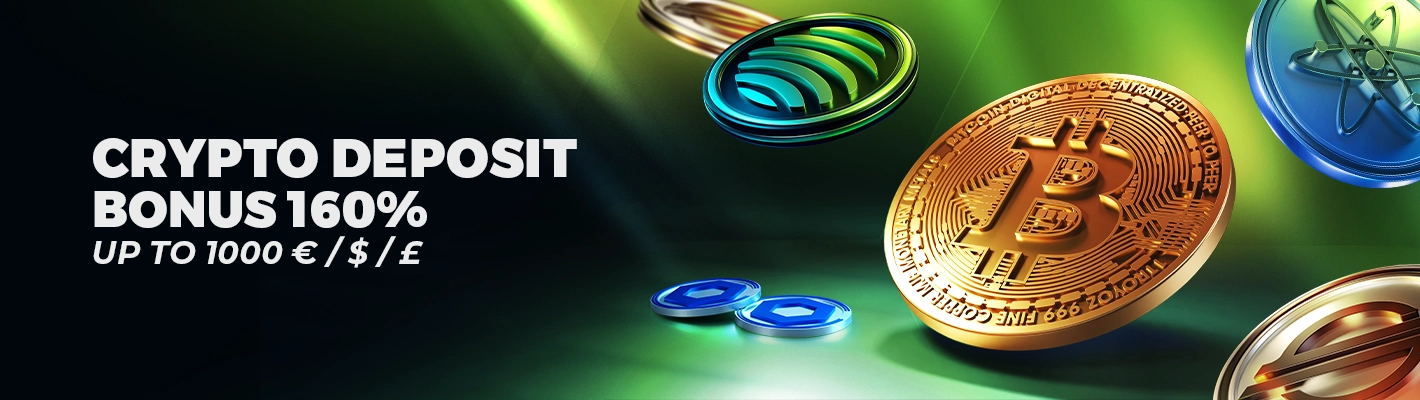 VeloBet Australia Crypto Deposit Bonus 160% up to 1000 AUD